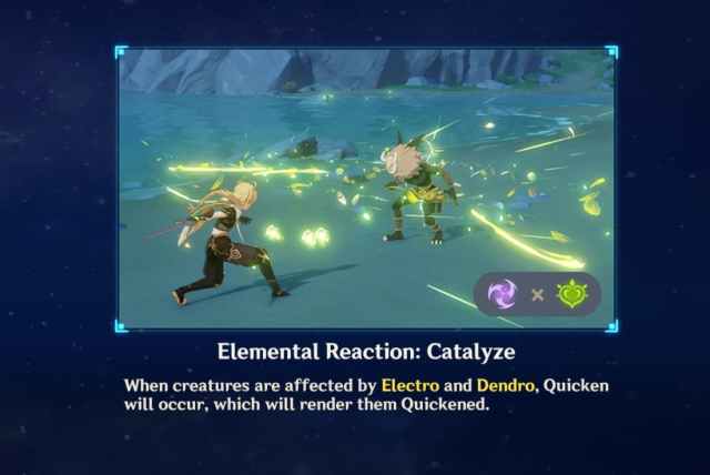 Element-reaction