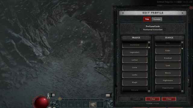 How to change titles in Diablo 4