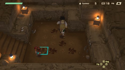 Dig Season How to Mine in Story of Seasons: A Wonderful Life - Touch, Tap, Play