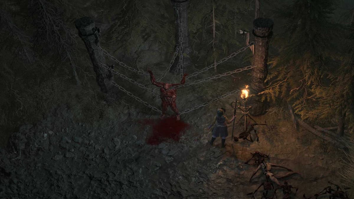 Unyielding Flesh quest in Diablo 4