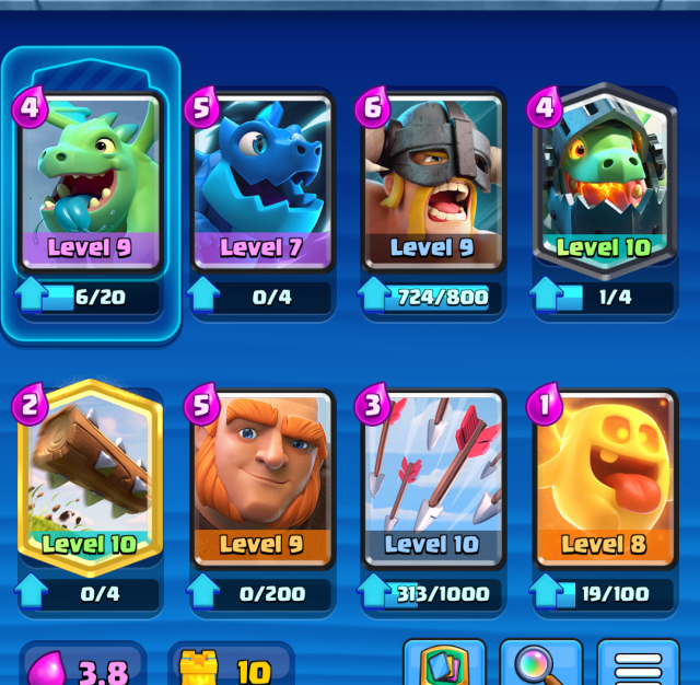 Two Elixir Cards Best 7x Elixir Deck in Clash Royale - Touch, Tap, Play