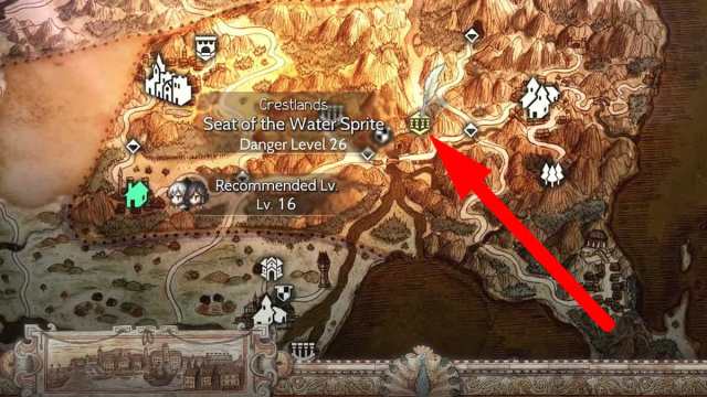 Blessing in Disguise location in Octopath Traveler 2