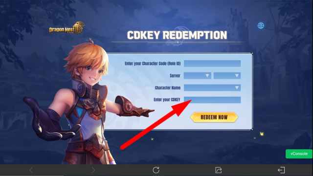 How to redeem codes in Dragon Nest 2: Evolution