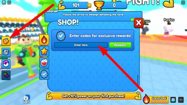 How to redeem codes in Roblox Push Simulator