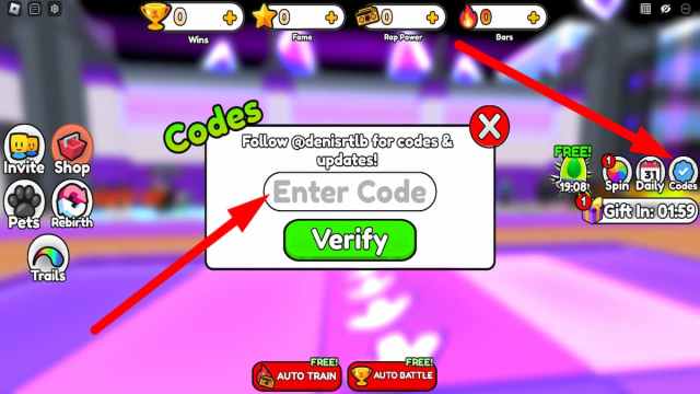 How to redeem codes in Rap Battle Simulator