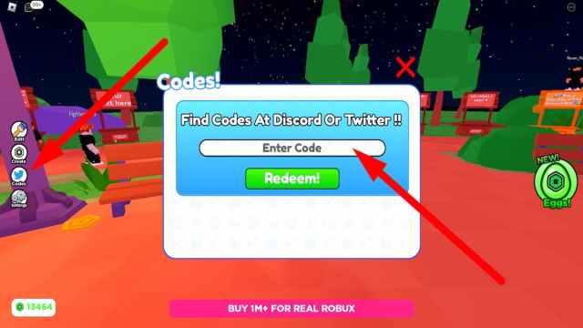 How to redeem codes in Roblox Earn and Donate