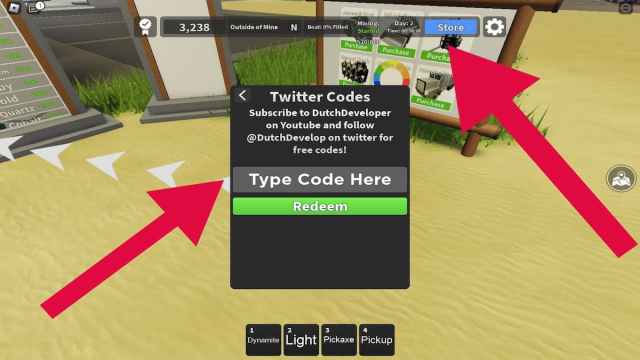 How to redeem codes in Roblox Mining INC Remastered