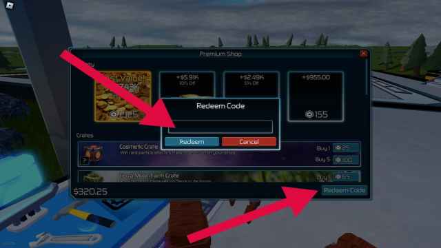 How to redeem codes in Space Industry Simulator