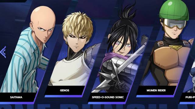 All Playable Characters in One Punch Man: World