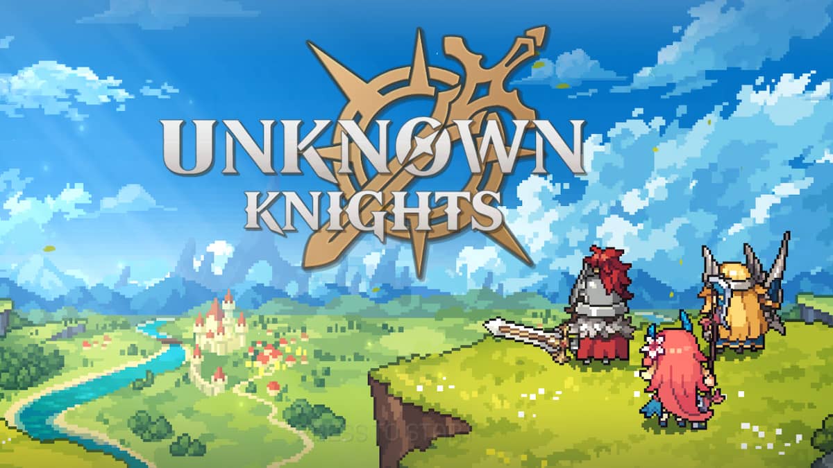 Unknown Knights home screen