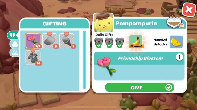 How to Use a Friendship Blossom in Hello Kitty Island Adventure