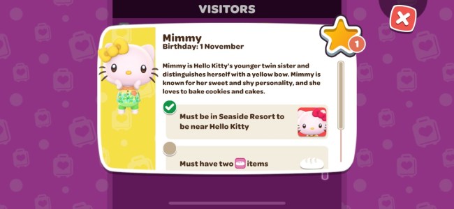 How to Attract Different Visitors to Visitor Cabins in Hello Kitty ...
