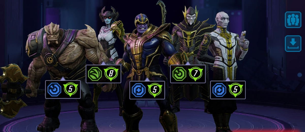 Marvel Strike Force Best War Defense Teams Touch, Tap, Play