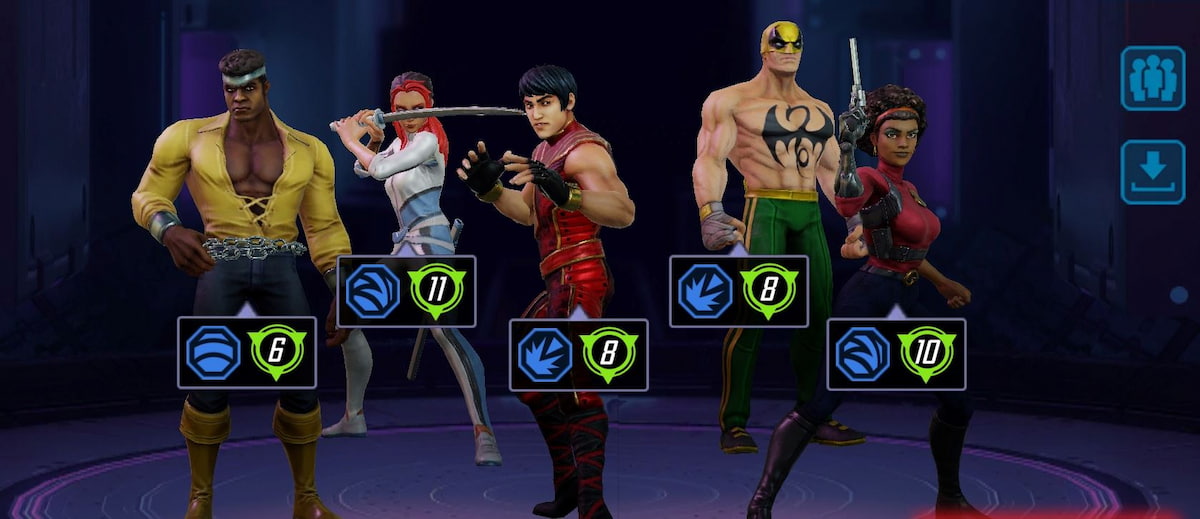 Marvel Strike Force Best War Defense Teams Touch, Tap, Play