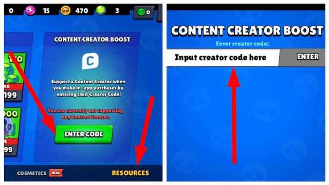 How to redeem codes in Brawl Stars
