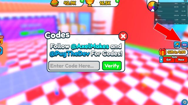 Roblox Fat Race Clicker Codes (February 2023) - Free Food Potions and more