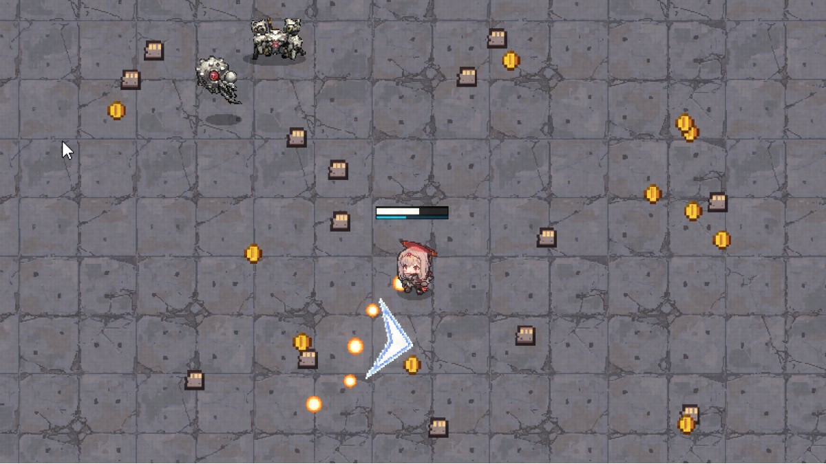 scarlet in the mini game