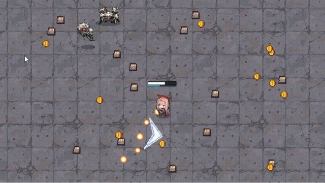 scarlet in the mini game