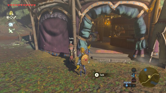 talking to toffa in breath of the wild