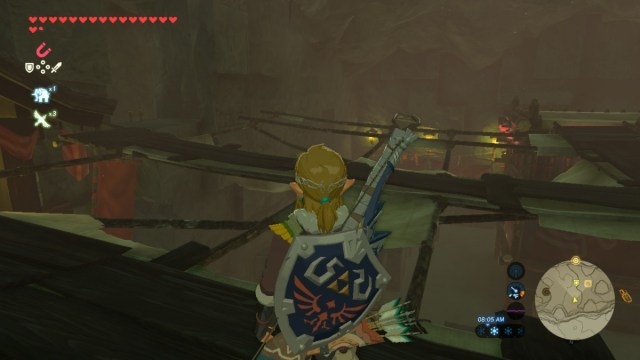 The upper lofts in the yiga hideout