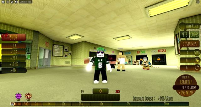 What is about Backrooms Race Clicker?