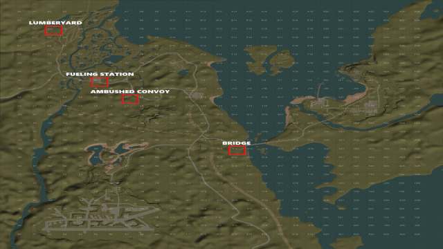 Vehicle spawn points in Project Delta