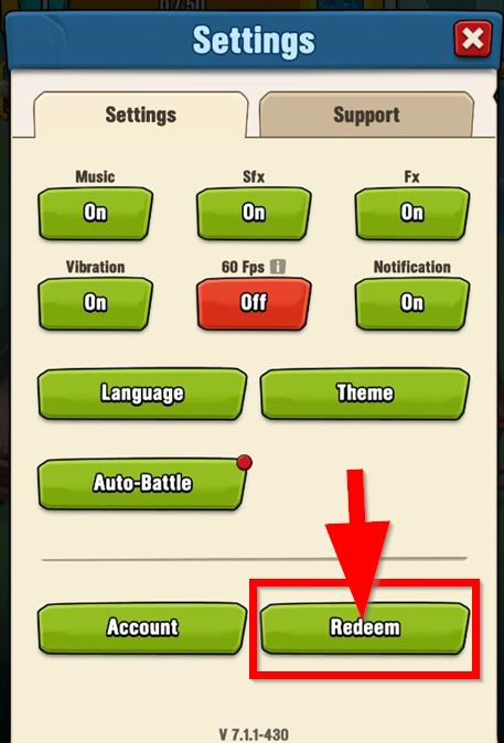 How to Redeem Codes in Art of War: Legions 