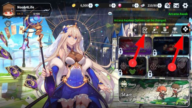 How to claim Android Arcana Tactics redeem codes