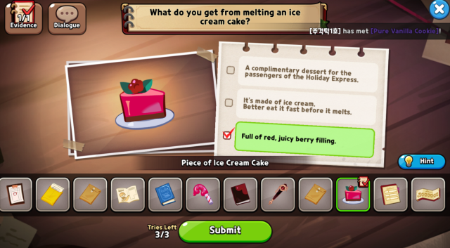 ice cream cake with berry filling