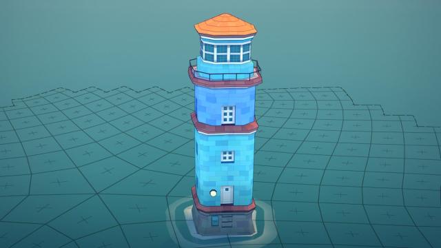 How to Build a Lighthouse in Townscaper | Tips & Guide
