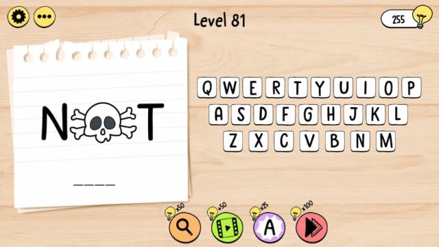 Level 81 in Brain Test: Tricky Words