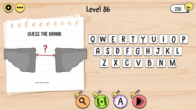Level 86 in Brain Test: Tricky Words