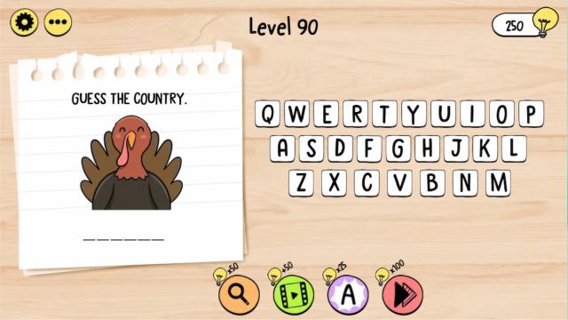 Level 90 in Brain Test: Tricky Words