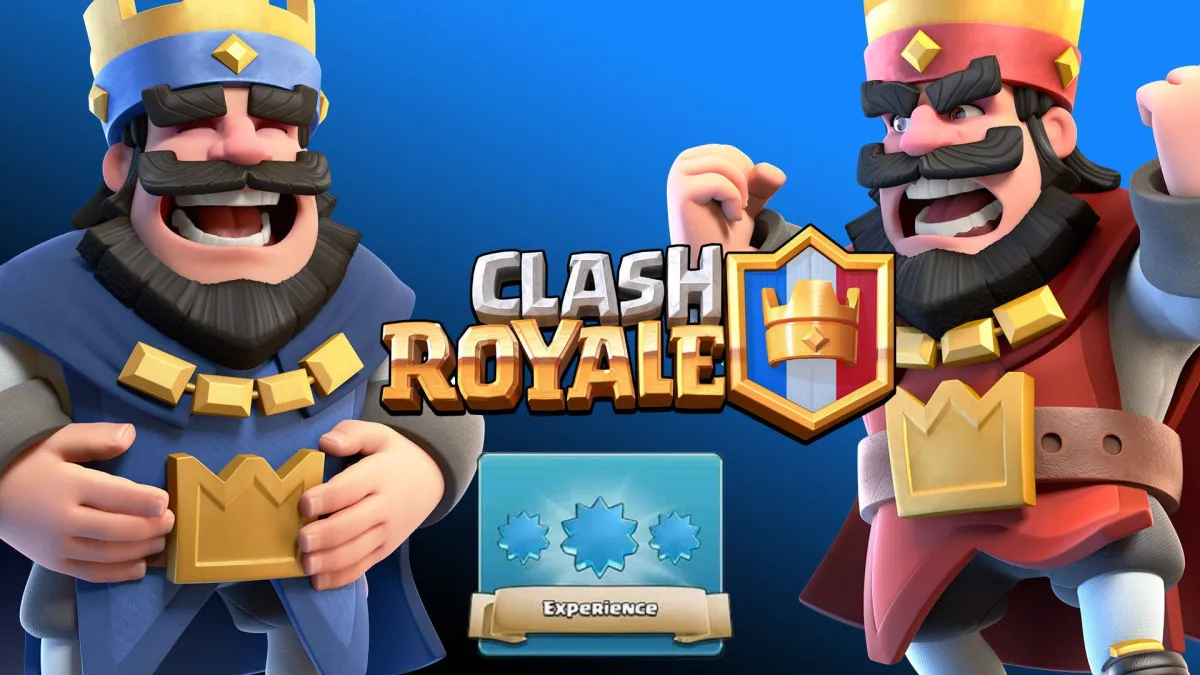 Clash Royale level up king
