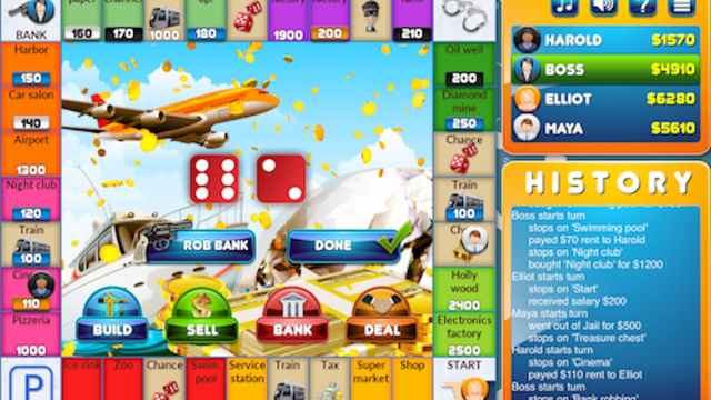 CrazyPoly is a refreshing twist that rides the line between classic Monopoly and Monopoly GO.