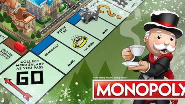 Monopoly represents a mobile experience closest to the actual board game.