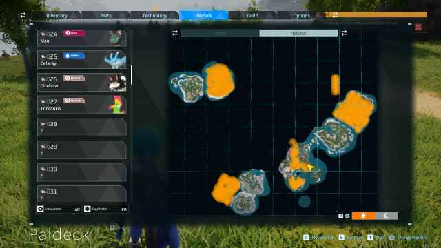 Palworld Foxparks location